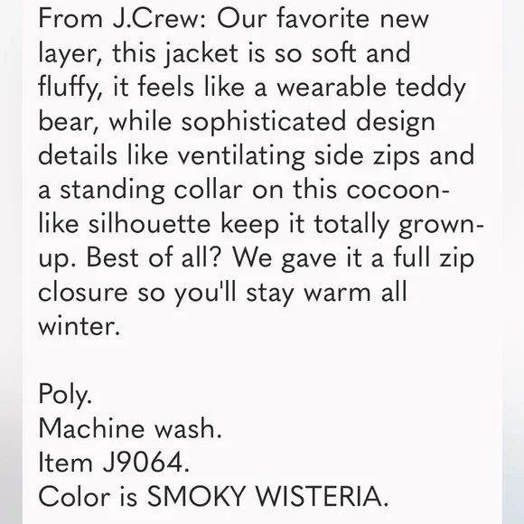 J. Crew Wisteria Teddy Coat - Picture 10 of 15